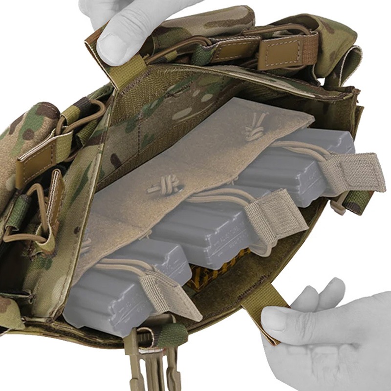 EMERSON MF UW Gen.4チェストリグ用プラカード MCBK | サバゲー装備品