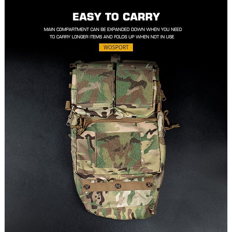 WoSporT Spiritus Systemsタイプ アサルトバックパネル | サバゲー装備