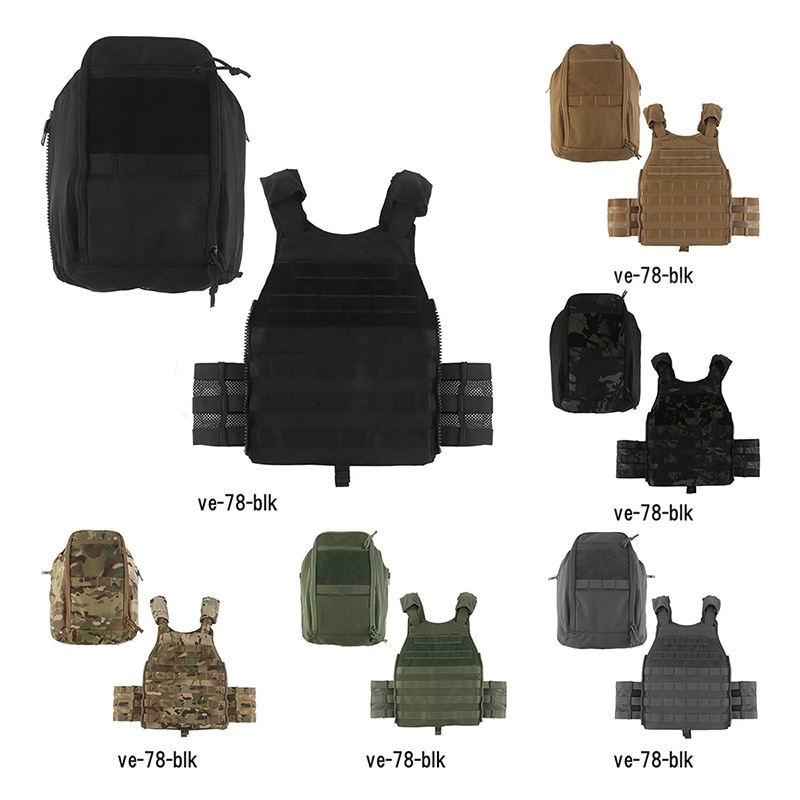 WoSporT VSスタイル SCARAB LTプレートキャリア+ジップオンバック