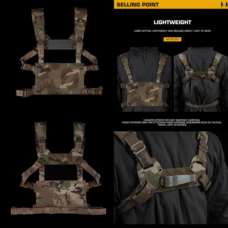 WoSporT FERRO Concepts タイプ チェストリグ Mini V2 MC | サバゲー