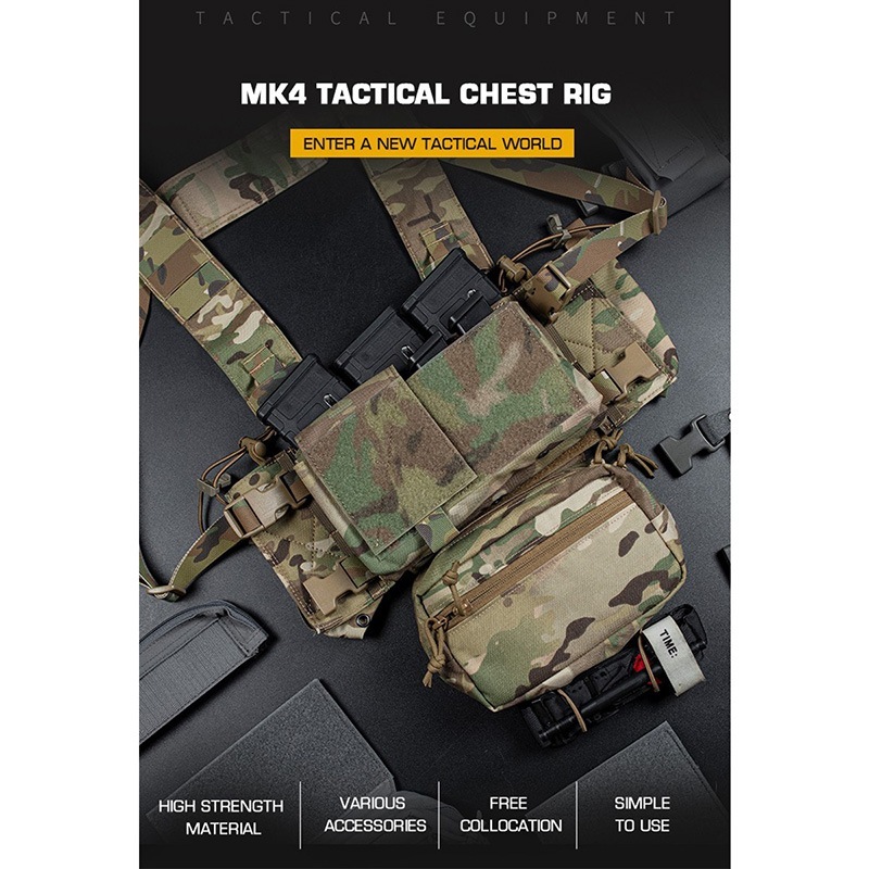 WoSporT Spiritus Systemsタイプ Micro Fight MK4チェストリグ CP