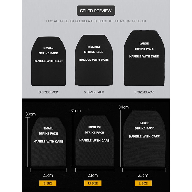 WoSporT SAPI カット ダミープレート 2pcs Mサイズ | サバゲー装備品