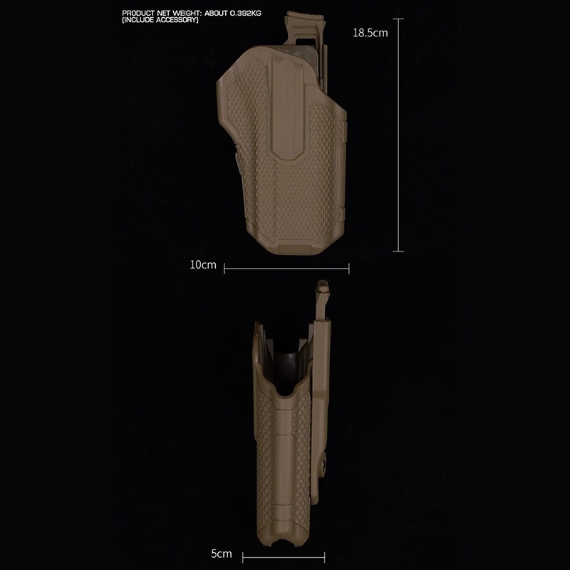 WoSporT BLACKHAWK OMNIVOREタイプ マルチフィット ホルスター＆QLS