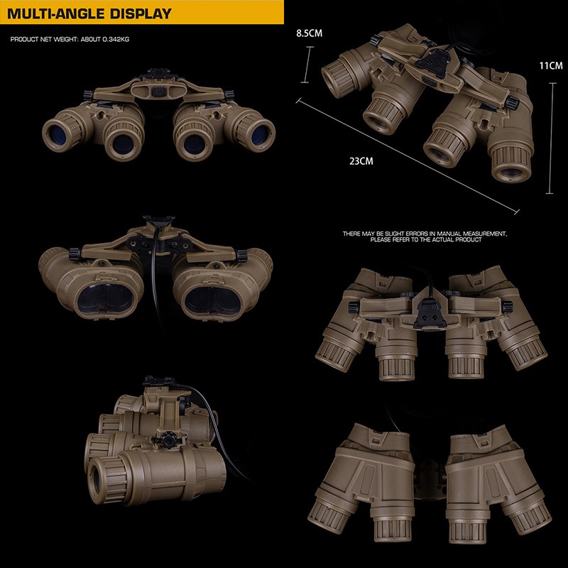 WoSporT L3 タイプ GPNVG-18 4眼 ダミーナイトビジョン UAPNVG-B