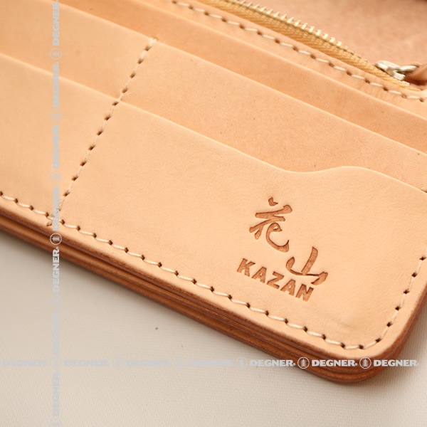 バイク 花山レザーウォレット[W-9AK-京桜-TAN] 花山,ウォレット