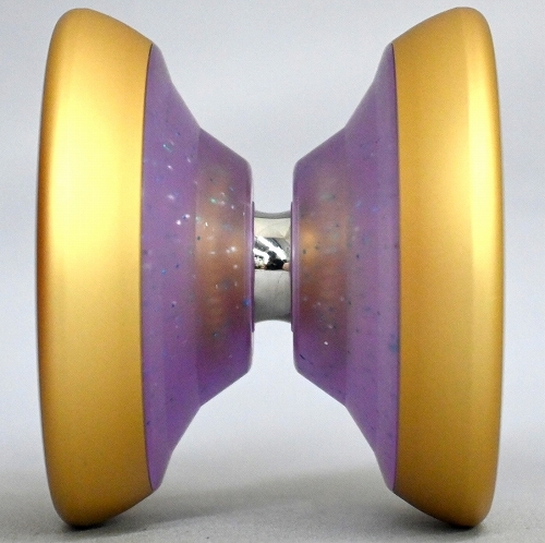 品番5】スピーダホリック FX（パープルグリッター×マットゴールドリム