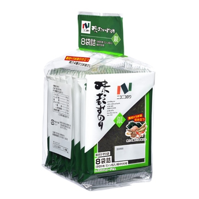 味おかず8袋 | 味のり,味のり銀シリーズ | ニコニコのりオンライン