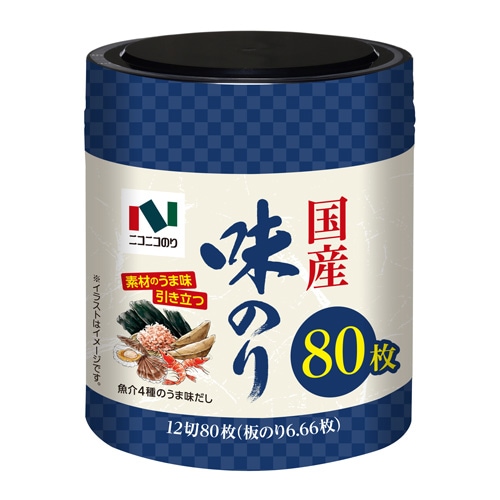 国産味のり卓上12切80枚T | 味のり,味のりその他 | ニコニコのり