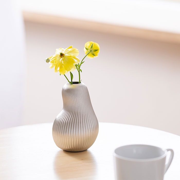 フラワーベース - suzu - ようなし｜錫製雑貨・酒器の通販は能作