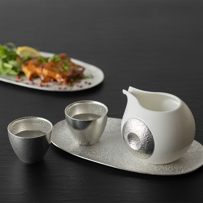 ちょい呑セット - ぐい呑2ヶ入｜錫製雑貨・酒器の通販は能作オンライン
