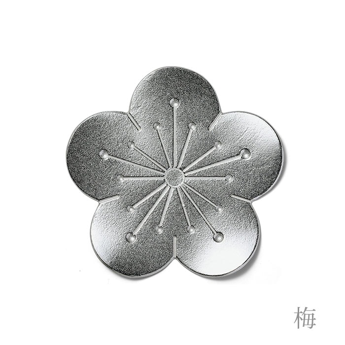 フラワートレーギフト（フラワートレー6枚セット）｜錫製雑貨・酒器の