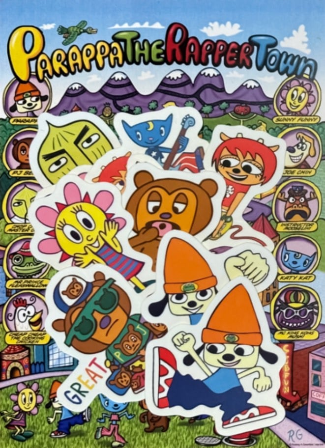 フレークシール・パラッパラッパー | パラッパ Parappa The Rapper