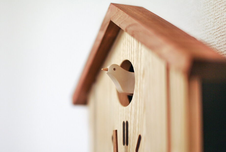 カッコークロック 森の巣箱｜オークヴィレッジオンラインショップ