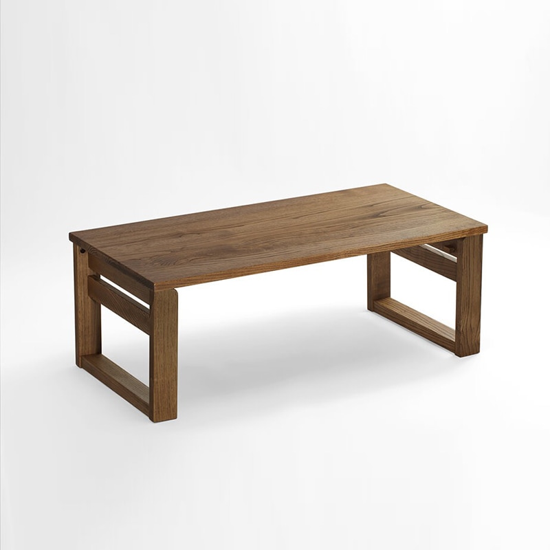 折りたたみ小机 コンパクトに折りたためる、和洋を問わない無垢の木の