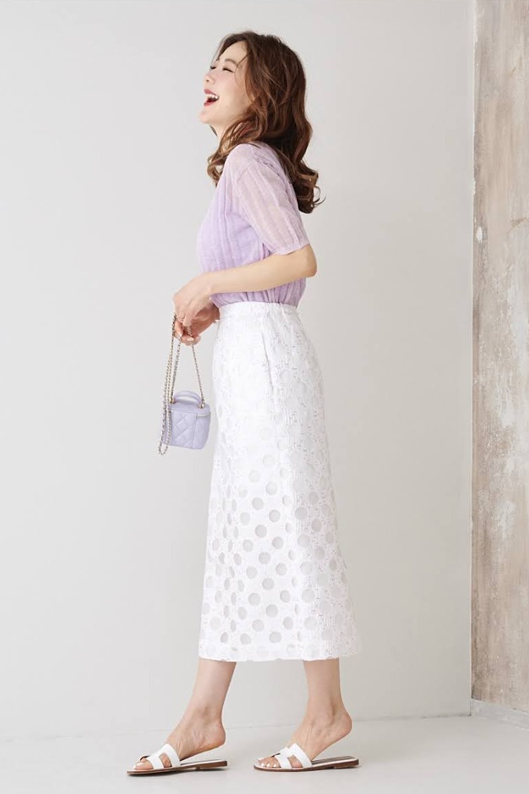 シアーラベンダートップス | ALL | OBLI