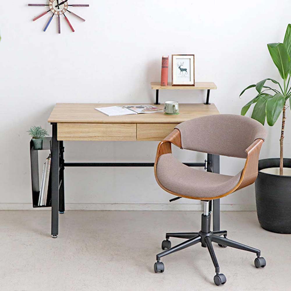 東馬 tohma リッシュ デスク ナチュラル 幅100cm 奥行55cm 54670490