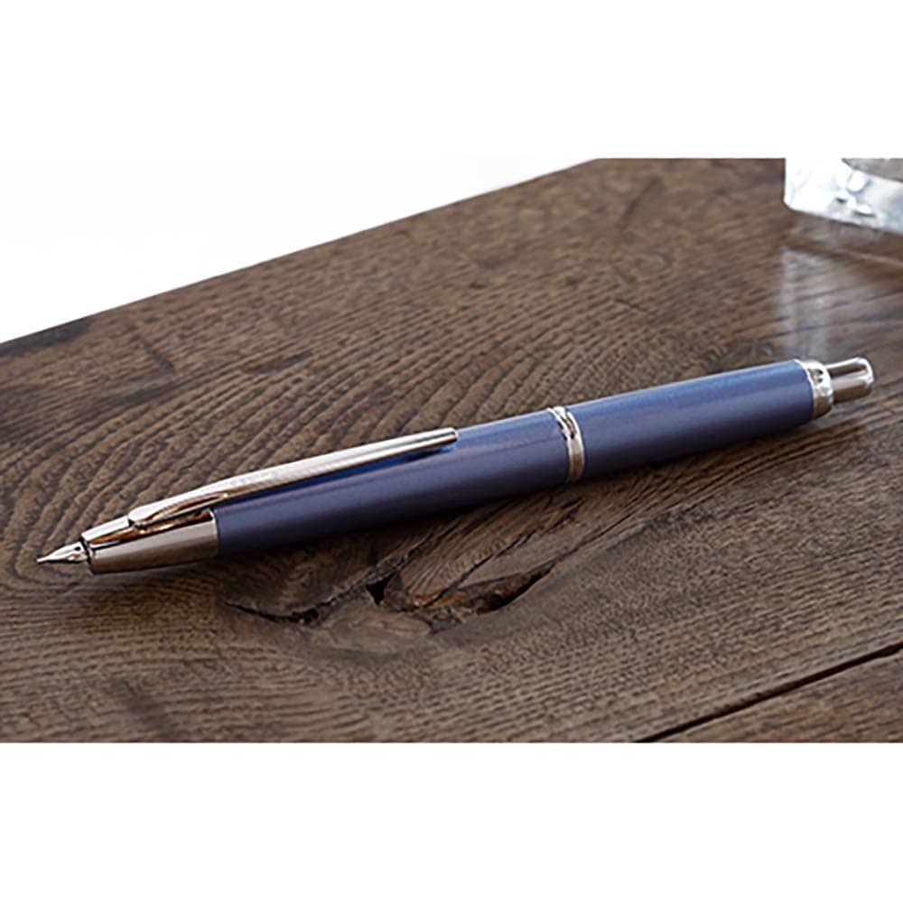 パイロット PILOT 万年筆 キャップレス・デシモ ダークブルーマイカ