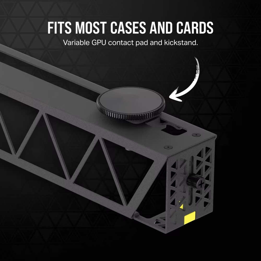 CORSAIR GPU Anti-Sag Bracket Black (CC-8900683) | PCパーツ,ビデオ