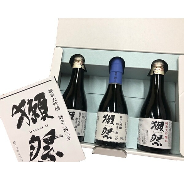獺祭 だっさい 飲み比べお試しセット 180ml×3本 日本酒 ギフトセット