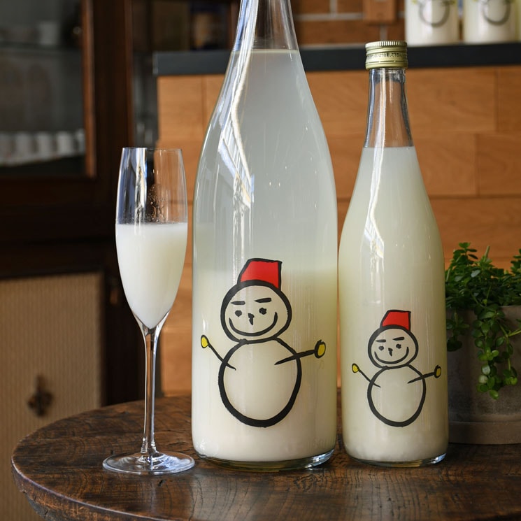 而今 八反錦 生 720ml、仙禽雪だるま720ml 日本酒通販】仙禽 雪だるま しぼりたて活性にごり酒 720ml《クール便