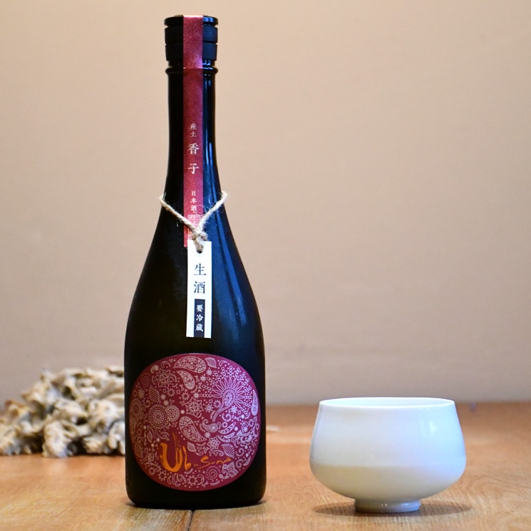 産土　香子　720ml 花の香酒造【日本酒】産土 香子 六農醸<720ml>※お1人様1本限り☆桜本