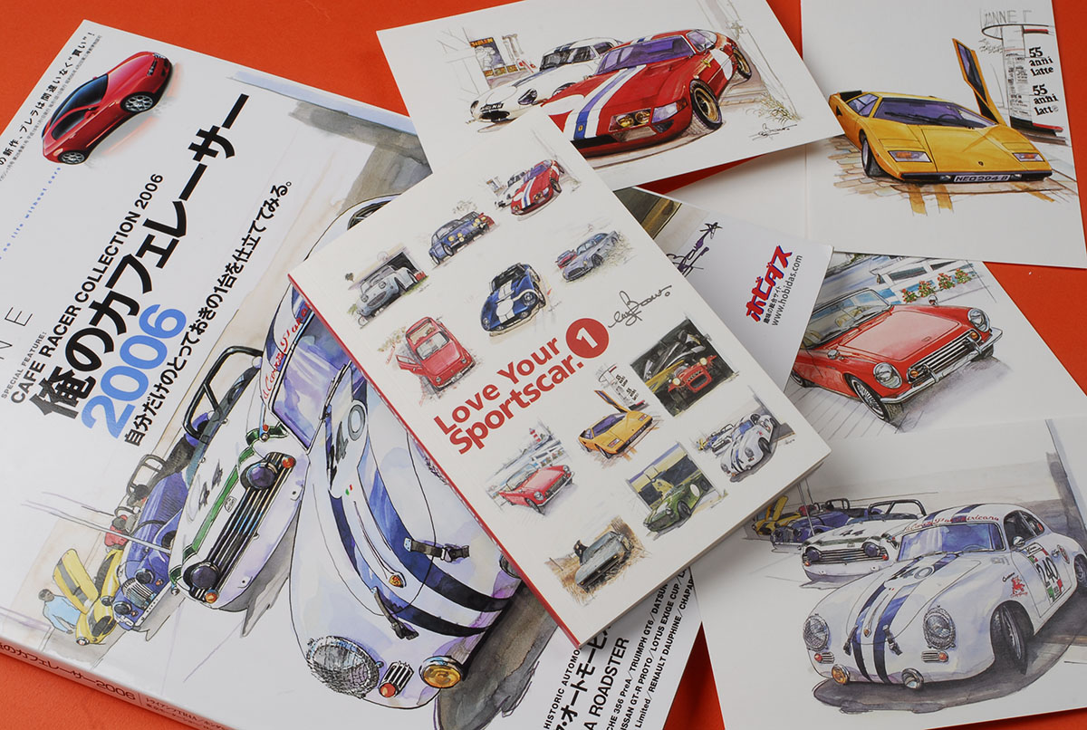 Bow。ポストカードブック「Love Your Sportscar. 1」 | by Bow