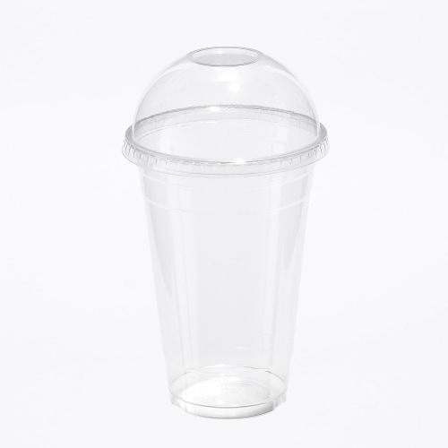 透明プラスチックカップ 560cc(DY-16) ドーム蓋付 1000個 | わたあめ