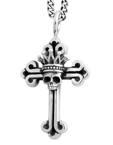 Silver925 ハートペンダント KINGBABY 革紐つき Silver925 ハート