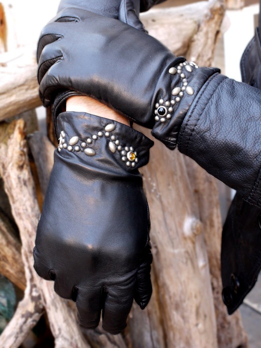 HTC メンズスタッズグローブ フリーサイズ 【公式通販】