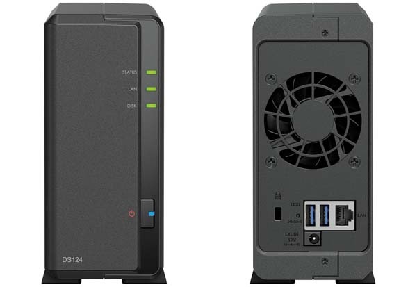 Synology DS124 1ベイ 小型NASキット｜DS124通販｜PC4U
