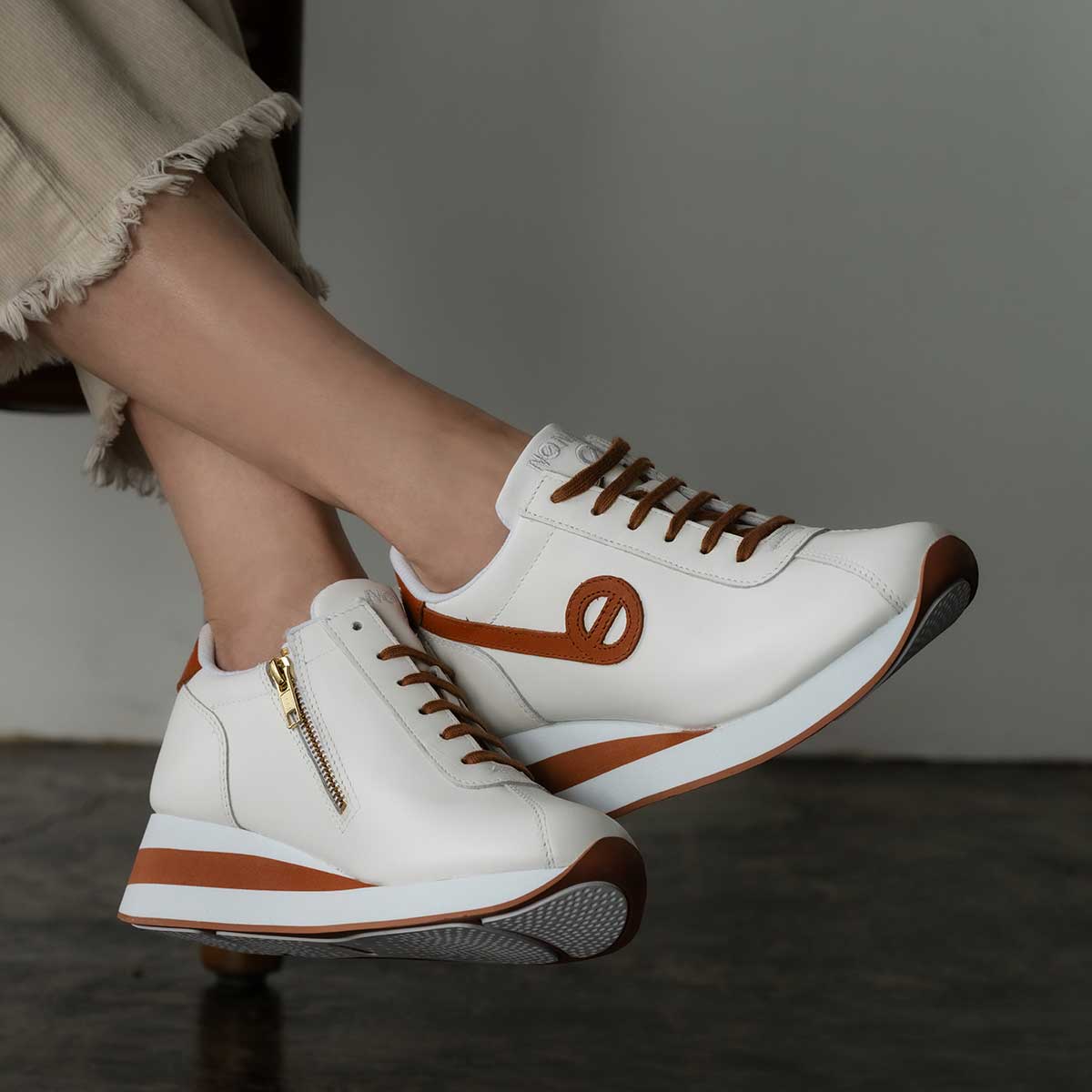 柏木由紀子さんコラボ】NO NAME ノーネーム SPEED-42952-WHITE