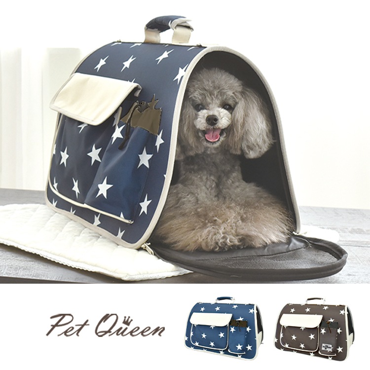 Pet Queen】星柄キャリー Mサイズ | BRAND,PQプラス | 犬服などペット