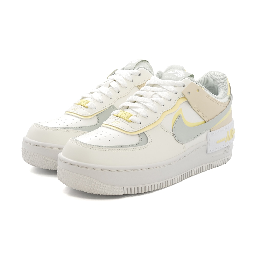 スニーカー ナイキ NIKE ウィメンズエアフォース1シャドー セイル 白