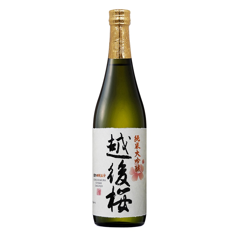 越後桜 純米大吟醸 720ml | 新潟の日本酒 ぽんしゅ館オンラインショップ