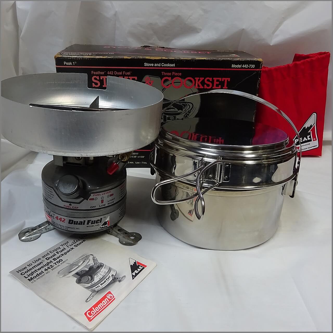 コールマン PEAK1 Feather 442 ストーブ adee17f93df571ab93f4d2cef94df2