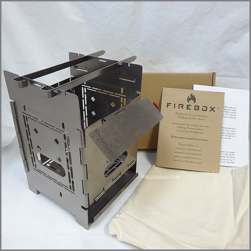 Firebox チタンストーブ FIREBOX フリースタイルストーブ チタン [ファイアーボックス]