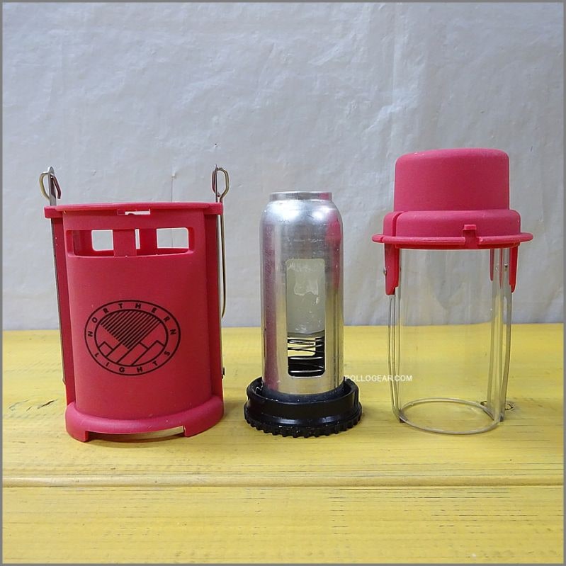 NORTHEN LIGHTS（ノーザンライト）キャンドルランタン　90s 希少 90年代 ノーザンライト ピンク<br>アルパイン キャンドルランタン<BR