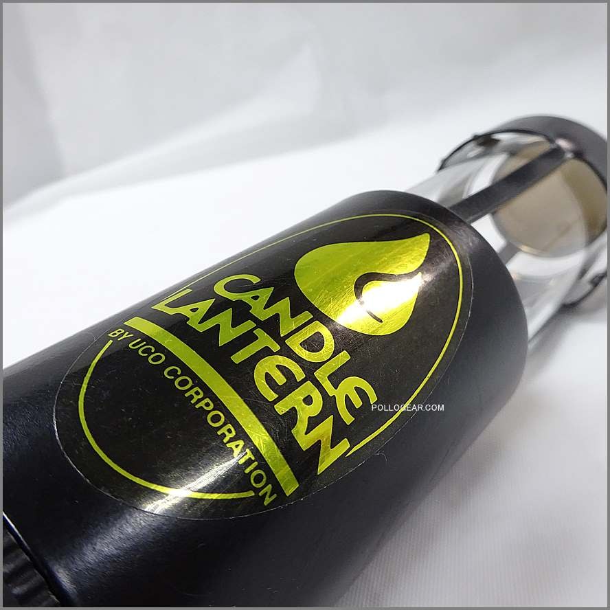 90s USA製　旧ロゴ　UCO キャンドルランタン　黒×金　金デカール　希少 97年 希少ブラック<BR>美品 旧ロゴ UCO<BR>キャンドルランタン<BR