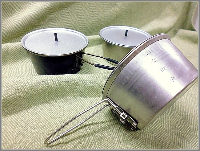 フタ希少【USA製】CASCADE CUP＋ROCKY CUP蓋付 折りたたみ式 送料無料】 MADE IN USA<BR>アルミ製 <BR>1パイント用 リッド<BR