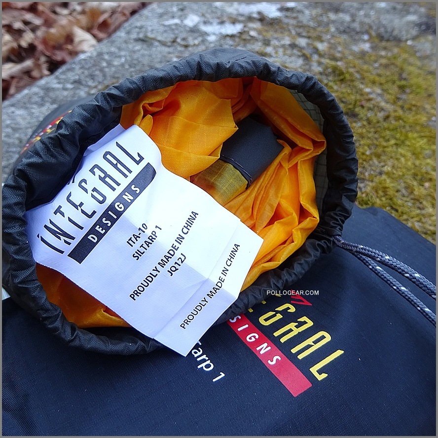 希少Integral Designs インテグラルデザインSiltarp 1 2012 デッドストック<br>INTEGRAL DESIGNS SilTarp1<br>シルナイロン