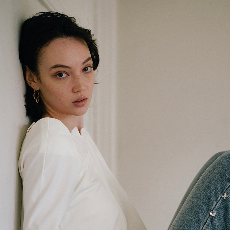 clover hoop pierce (gold) | ALL ITEM | sheriche（シェリッシュ）