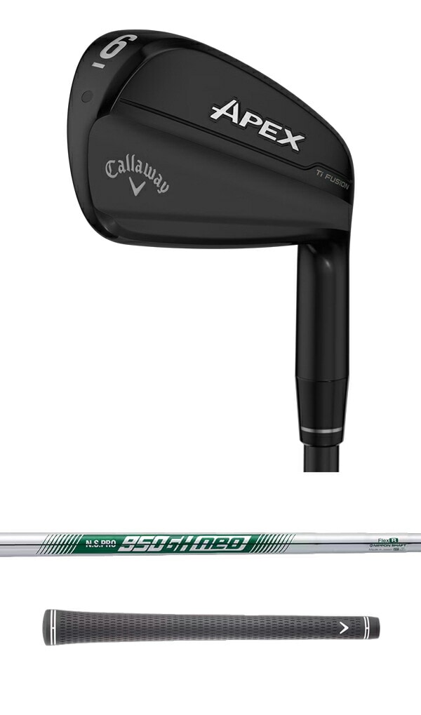 キャロウェイ メンズ APEX Ti FUSION アイアン 6本組(5-9、PW) NS PRO