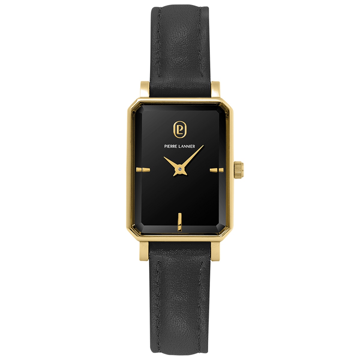 ARIANE アリアン カットガラス レディース 腕時計 クオーツ 革ベルト