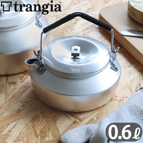 トランギア ステンレスノブケトル 0.6L TRANGIA Stainless Knob Kettle