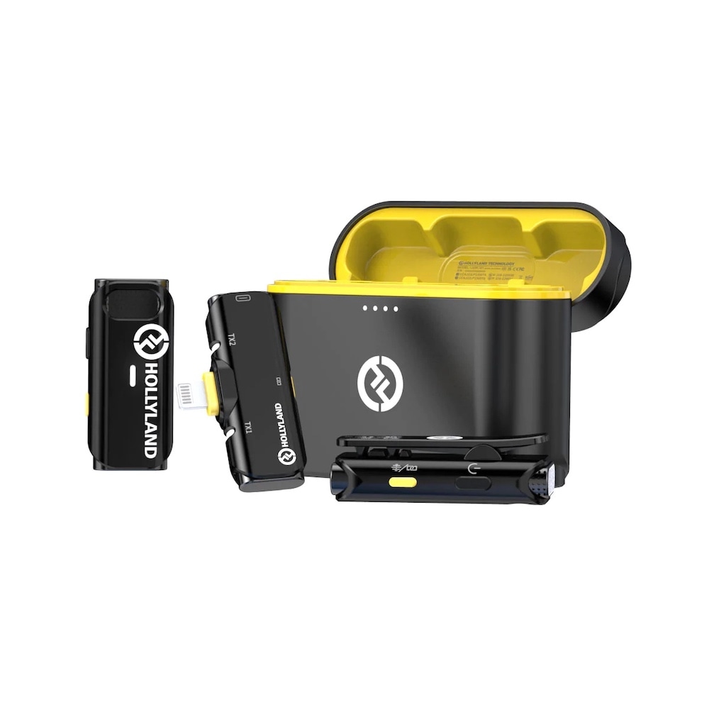 Hollyland LARK C1 Duo ワイヤレスマイクロホンシステム（iOS版