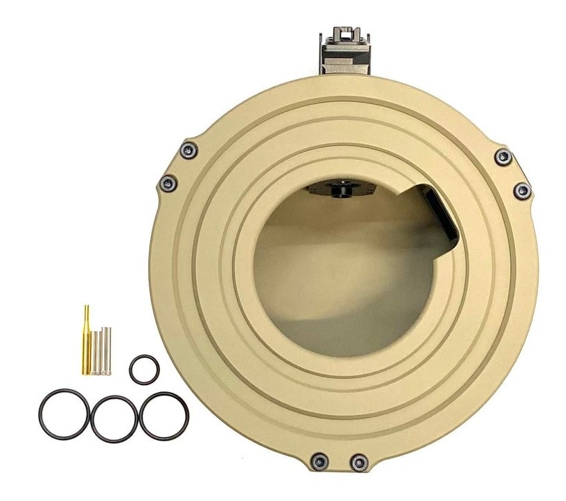 ITP Airsoft マルイ/サイガ12K ドラムマガジンキット-FDE/Cerakote