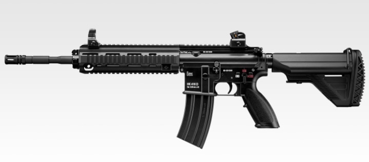 HK416 次世代電動ガン 東京マルイ カスタム ジャンク扱い 中古品】東京マルイ 次世代電動ガン本体 HK416 デルタカスタム FDE