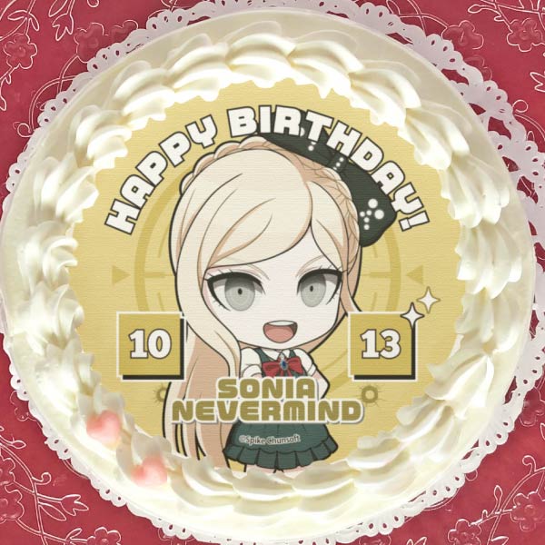 バースデープリケーキ2024（ソニア・ネヴァーマインド）【特典缶バッジ