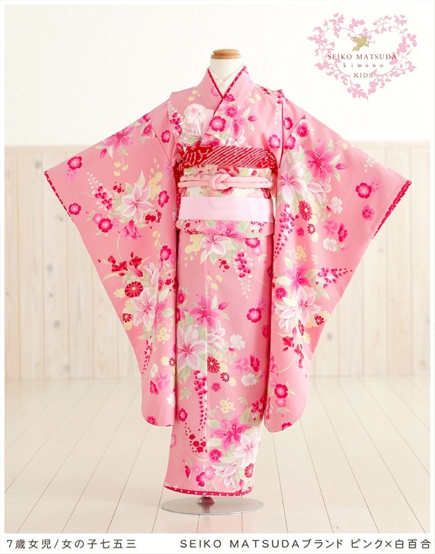 7歳 七五三 女の子 着物 レンタル フルセット ブランド 人気 かわいい