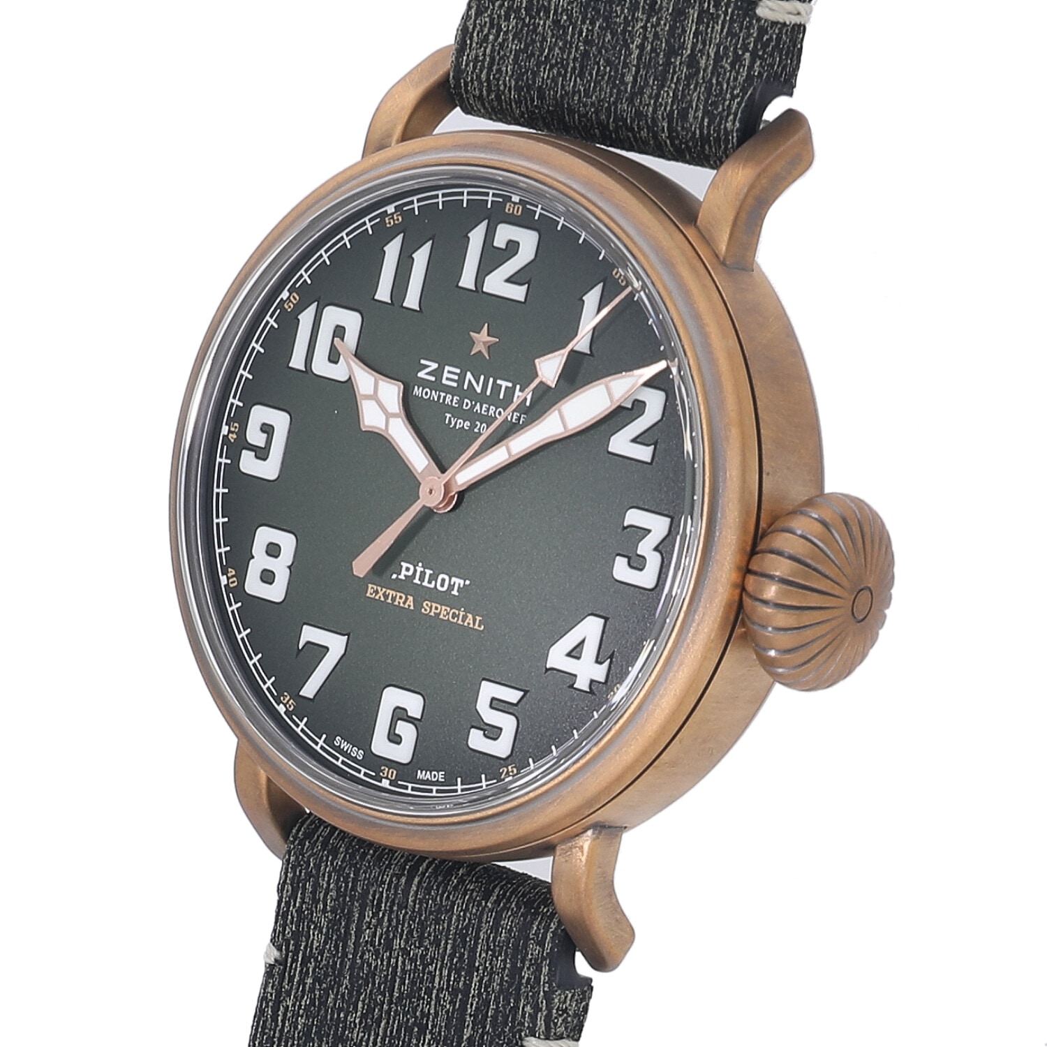 Z2459 | [新品]ゼニス パイロット タイプ20 アドベンチャー 29.2430